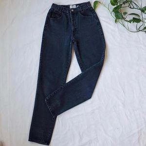 Vintage Calvin Klein black mom jeans